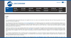 Desktop Screenshot of lok-datenbank.de