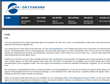 Tablet Screenshot of lok-datenbank.de